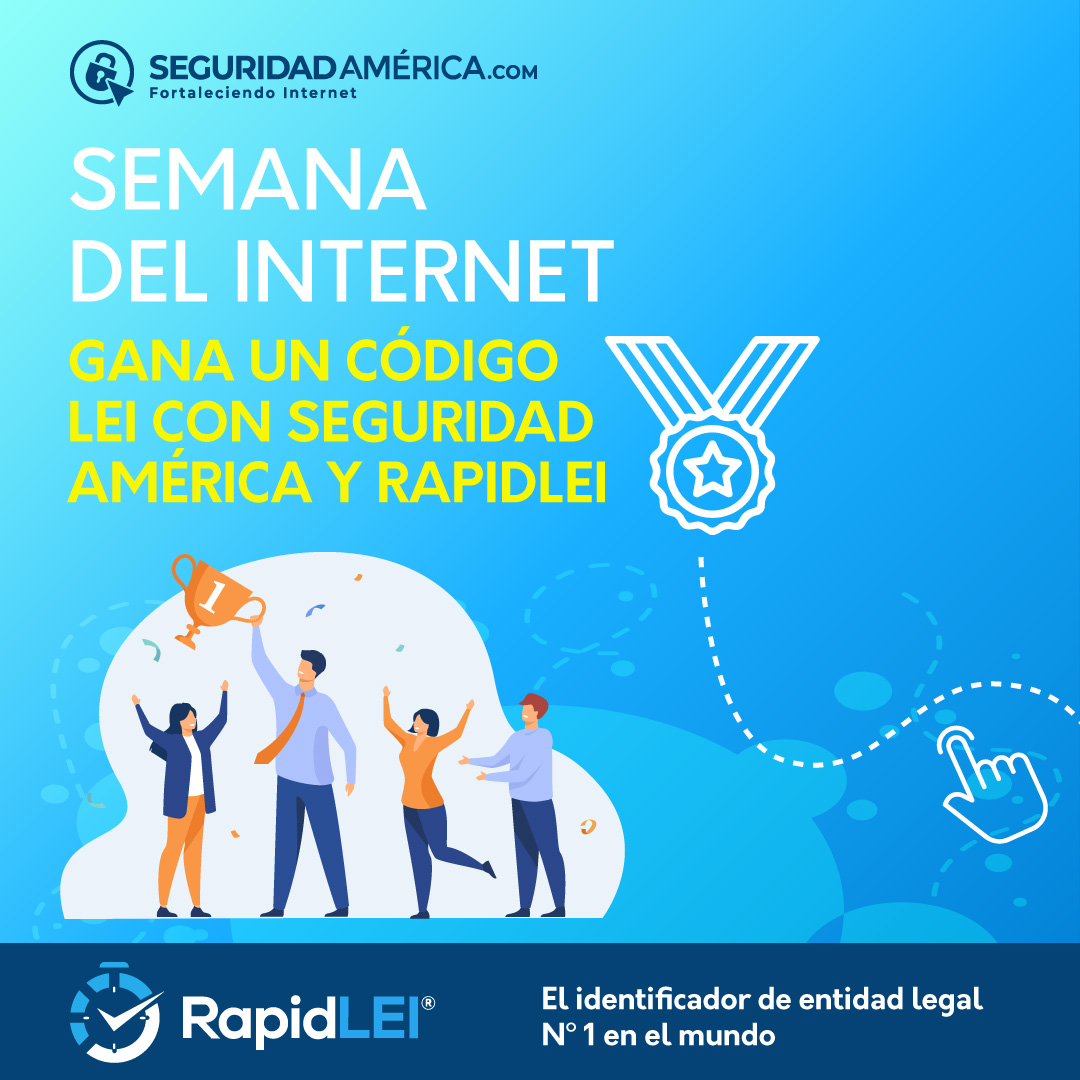 Americassl's tweet photo. Estamos sorteando un Código LEI de RapidLEI 🎁
✅ sigue las instrucciones del concurso y participa en el siguiente enlace: https://t.co/7FNU9uhVss
#sorteo #internetday #codigoLEI #Finanzas #identidaddigital #LEIcode https://t.co/UC9jdGOy15