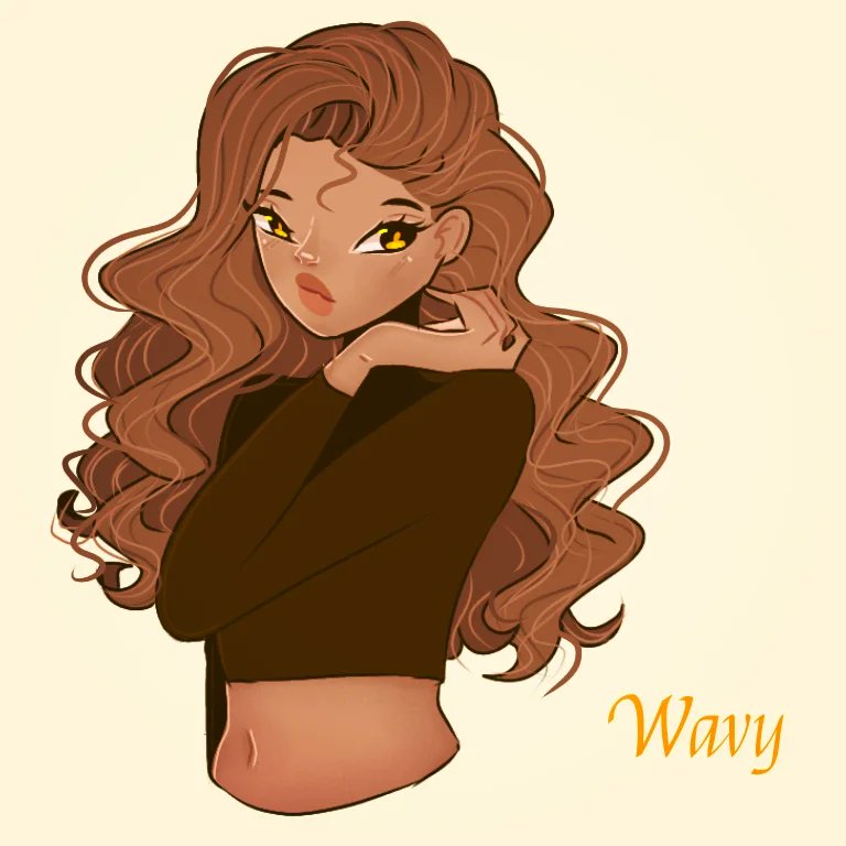 EmpressBe3's tweet image. Bee but, with different hairstyles?✨

Which do you like best?💛

#art #ibispaint #OC #original_character #BLACKARTIST