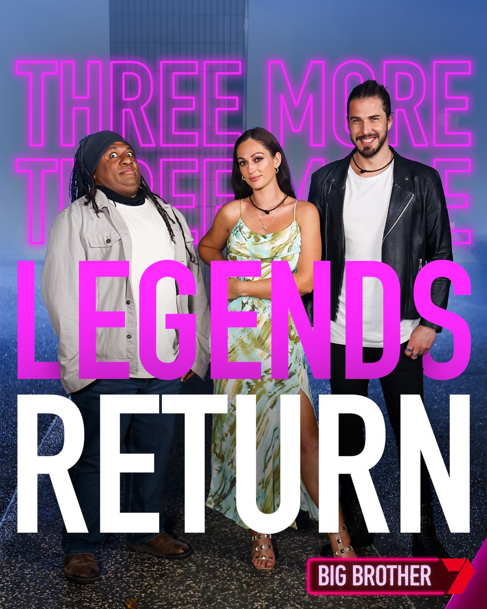 BigBrotherAU's tweet photo. The OGs have some support on the way! 👑 Tonight 7.30 on @channel7. #BBAU https://t.co/ZUejyHBsyF