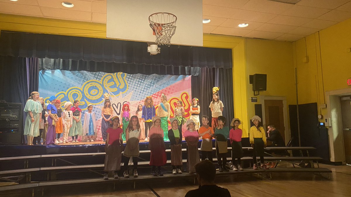 GRPSByrd's tweet photo. Congrats to the cast of Heroes vs Villains!  Byrd Broadway is back and these Byrdies did not disappoint!  Thank you HSA for this amazing experience!  #teambyrd #rockGRNJ https://t.co/bPnRgZLYjm