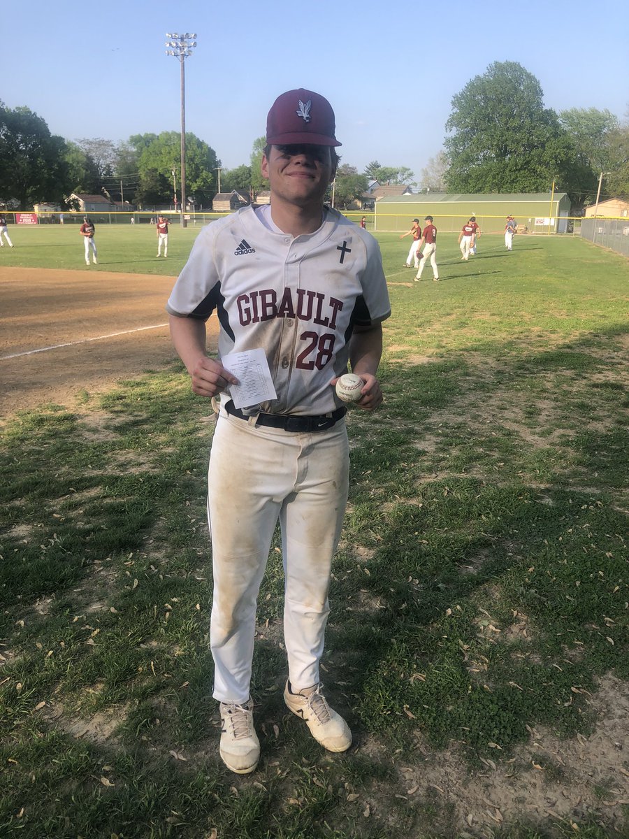 GibaultHawksBsb's tweet photo. It’s @greenjude24’s world, we just get to live in it. On Jude Green Day he went 4-4 w/2B, HR, 4 R, &amp; 4 RBI, what a day! We beat @MetroEastLHS 20-5. He will be missed in this program. And of course he earned Line up card POG. https://t.co/Jk83BTTliV