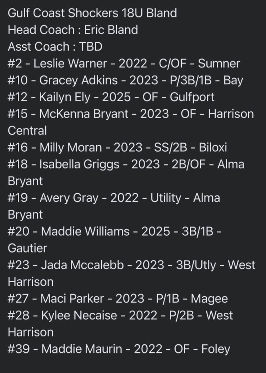 MMaurin10's tweet photo. One door closes and another opens, ready and excited to begin this summer with new opportunities!! @TopPreps @IHartFastpitch @uncommittedEC @LegacyLegendsS1 @ImpactRetweets @SoftballDown @MontevalloSB https://t.co/TeXSqTTeQ0