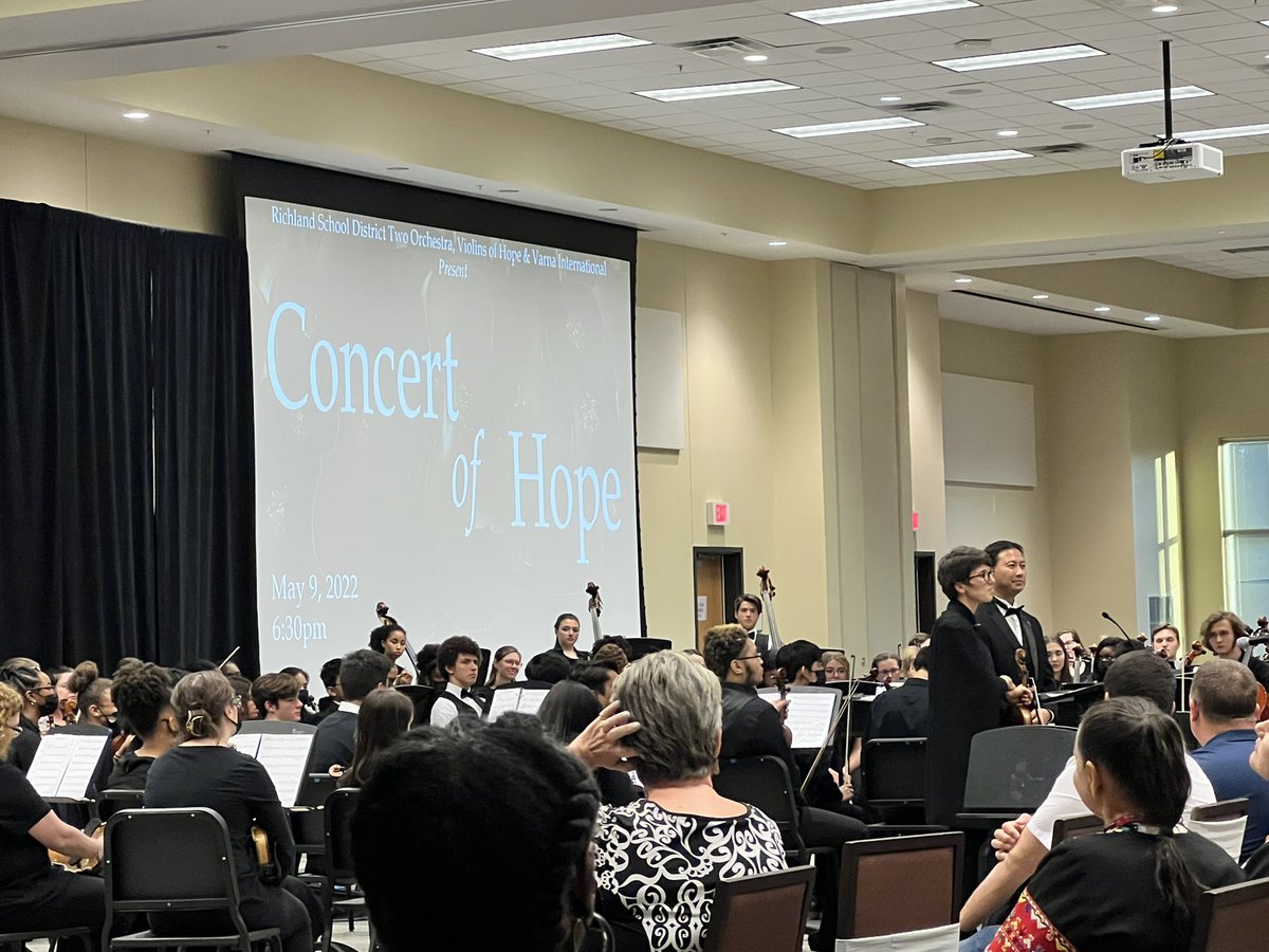 Marshalynn Morgan Franklin (@mfrank1908) on Twitter photo Tonight’s Concert of Hope, hosted by <a href="/ROrchestras/">Richland Two Orchestras</a>, Violins of Hope and Varna International, was an amazing experience. The instruments (violins, violas and cellos), rescued from the Holocaust, represent hope and healing. <a href="/RichlandTwo/">Richland School District Two</a> Tonight’s Concert of Hope, hosted by <a href="/ROrchestras/">Richland Two Orchestras</a>, Violins of Hope and Varna International, was an amazing experience. The instruments (violins, violas and cellos), rescued from the Holocaust, represent hope and healing. <a href="/RichlandTwo/">Richland School District Two</a>