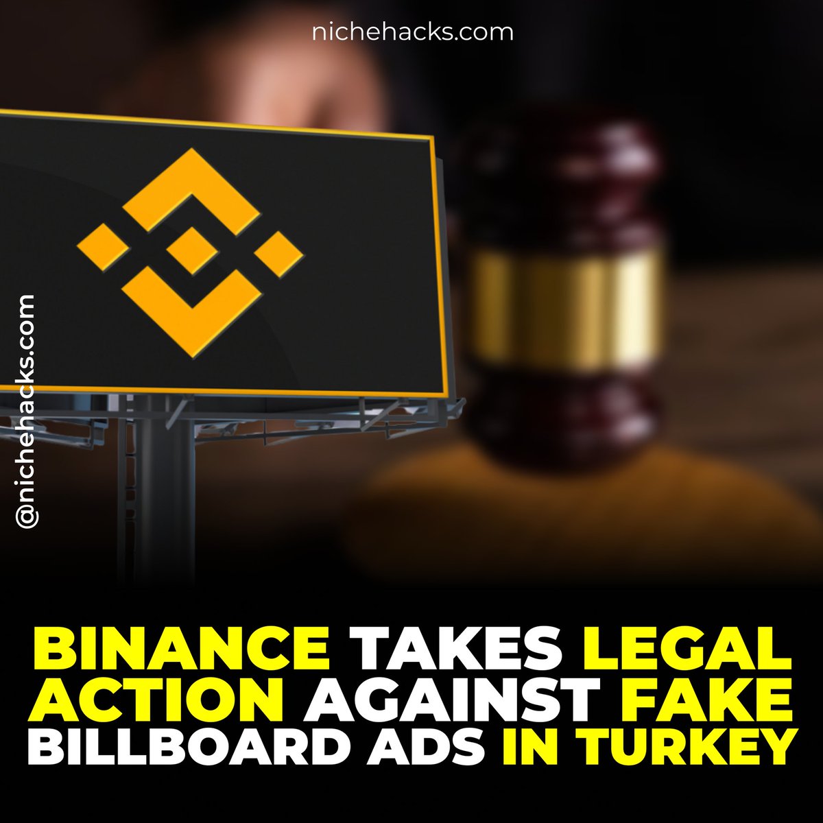niche_hacks's tweet photo. Binance takes legal action against fake billboard ads in Turkey

#NicheHacks
#NFT
#NFTS
#NFTdrop
#NFTcommunity
#money
#onlinemarketing
#motivation
#affiliateprogram
#workfromhome
#entrepreneurship
#makemoney
#success https://t.co/T0SgEws7GU