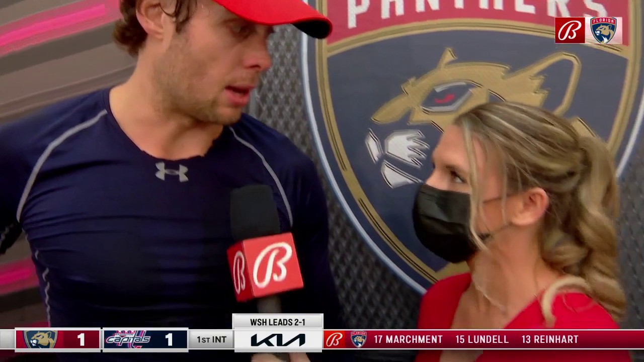 Bally Sports Florida Panthers on Twitter "Carter Verhaeghe speaks to