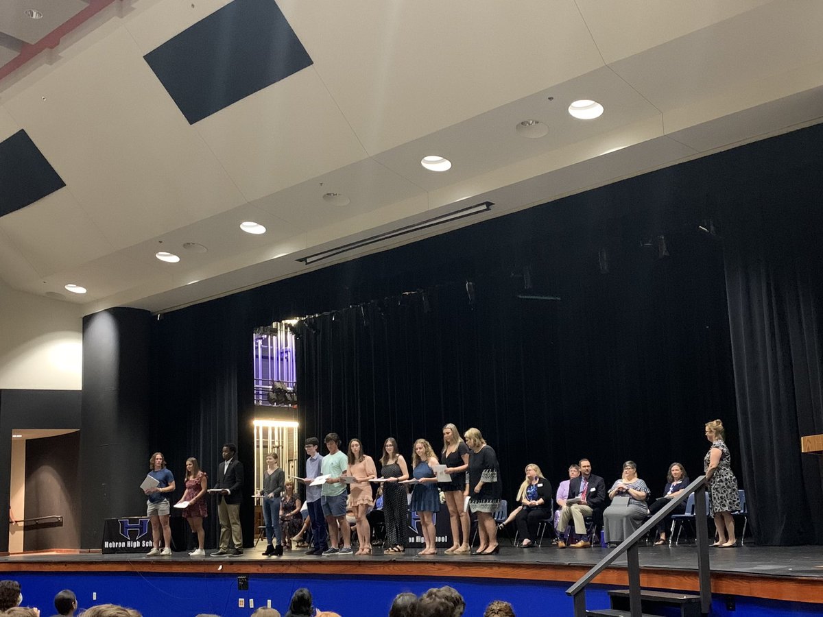 Hebron_HS's tweet photo. #HawkAwards Senior style! Over $9 million dollars was awarded to our seniors in scholarship money💰Your diligence all four years has gotten you  here today and it was all worth it!! https://t.co/5gKmYBx3Zp