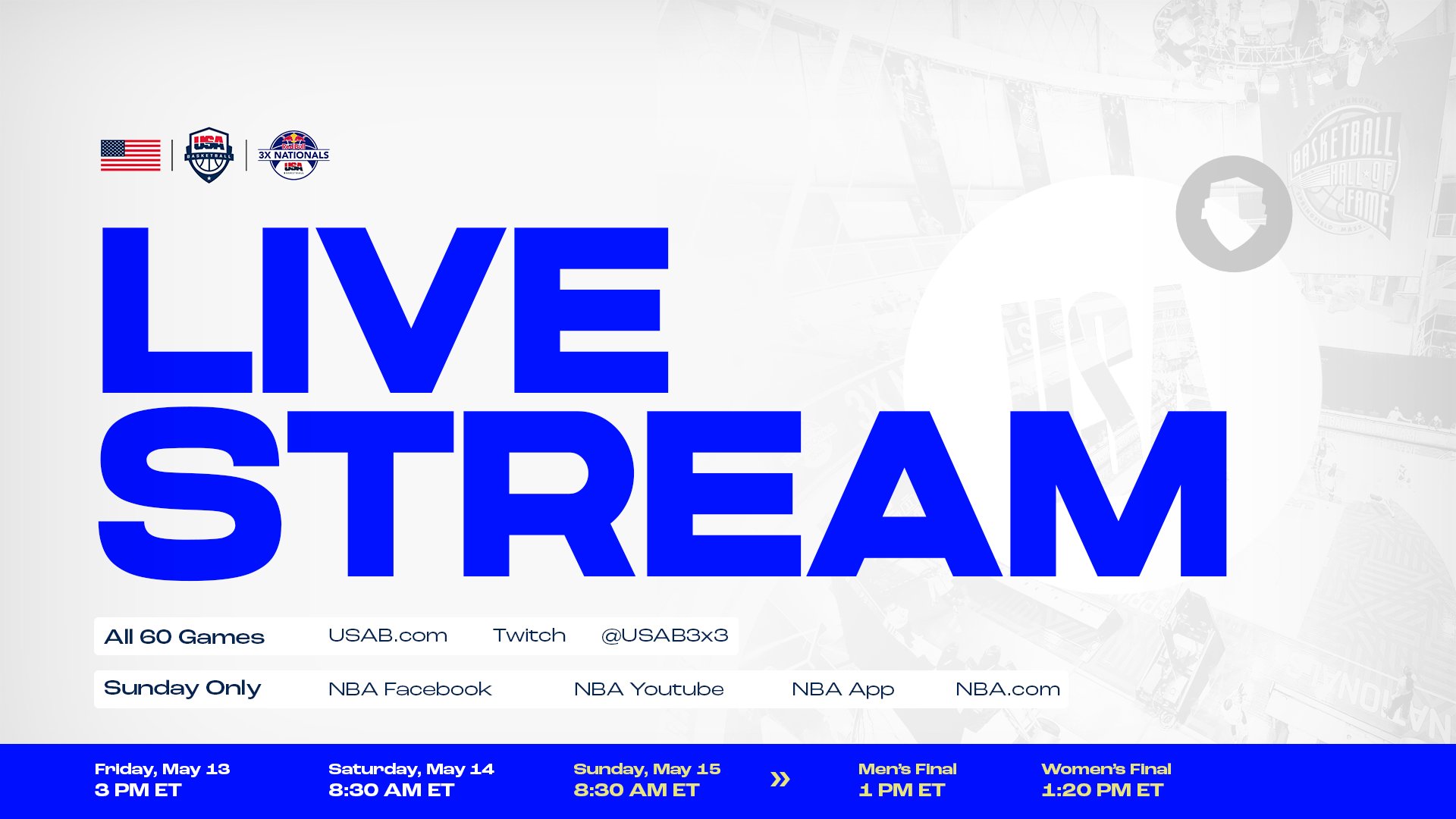 USA Basketball 3x3 on X: đź’» WHERE TO WATCH: 2022 @redbull 3X