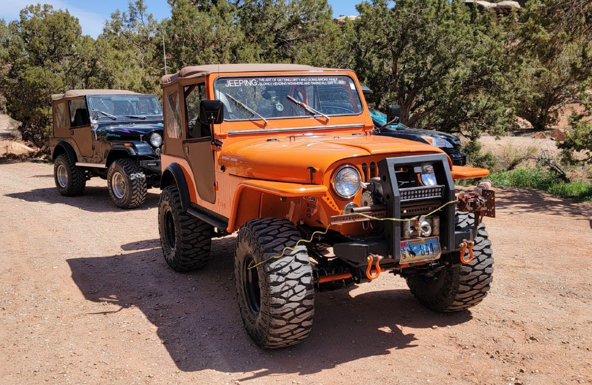 atturotires's tweet photo. Nothing beats a sunny day and hours of trail time ahead of you! What's your favorite trail to hit on your days off?
.
TIRES: TRAIL BLADE BOSS 35x13.50R15
.
📸: Rusty Wagstaff
.
.
 #AtturoTires #Atturo #TrailBlade #Offroad #Offroading #Jeep #JeepPorn #JeepWrangler #JeepLife https://t.co/dV6MhpyoYL