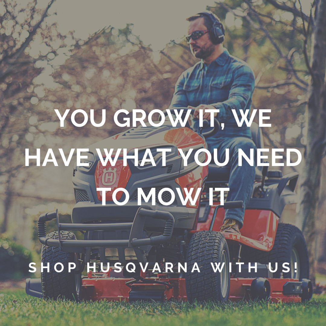 ModernHardware_'s tweet photo. You grow it, we have what you need to mow it. Shop #Husqvarna with us!

#LawnCare #Mower #SupportLocal #SWVA https://t.co/ND2K8845qG
