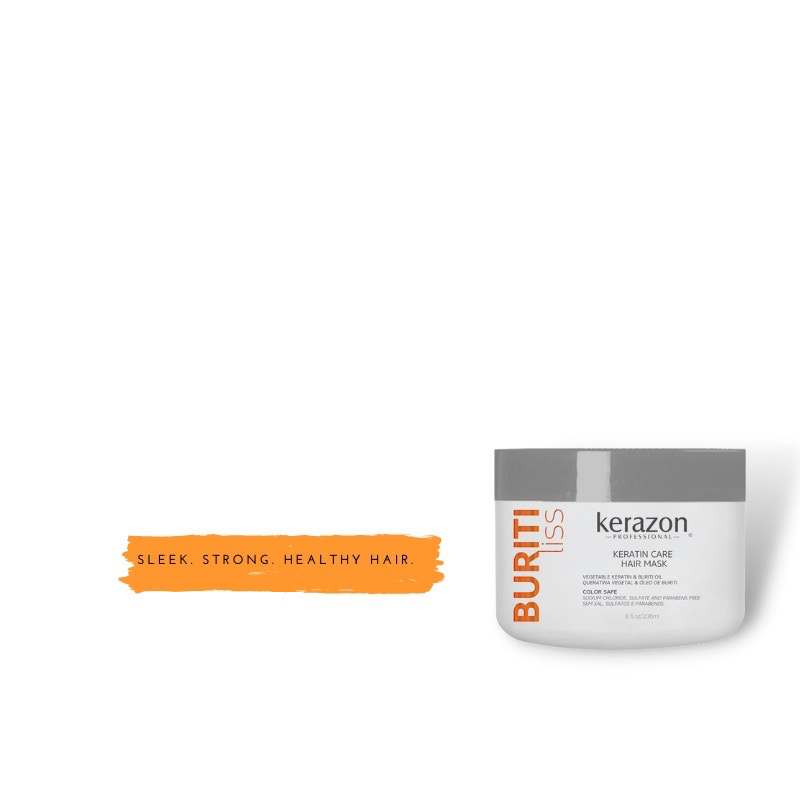 Our Keratin Care Hair Mask is one of our products included in our keratin care line that are loaded with ingredients that help to extend the results of our keratin treatment and botox. Click the link in our bio to shop! #kerazonprofessional #keratinhairmask #madeinbrazil