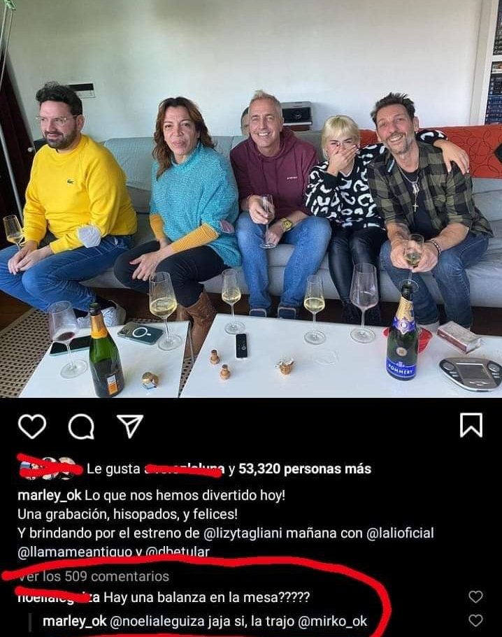 La trajo Mirko.