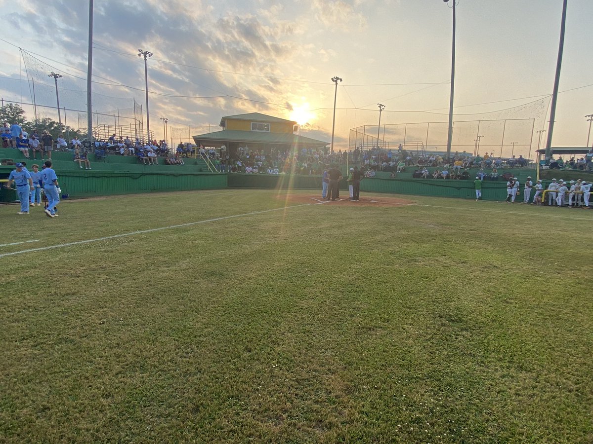 SbaseballRc's tweet photo. Someone turn the lights off in town when they head this way! Tartars bs The Dirty Birds 🦅 
Game 3 here we go https://t.co/ITuZjf5gsS