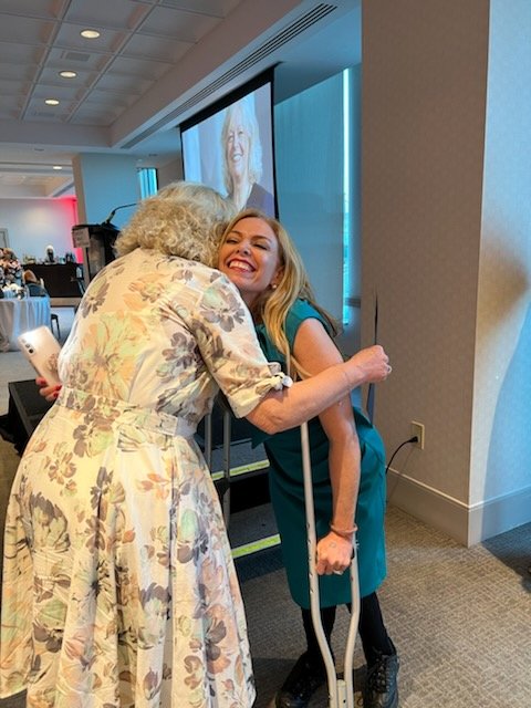 SheilaShowPHL's tweet photo. Congratulations to Dr. @betsybarber who retired after 30yrs from @TempleUniv &amp;
recognized by @TempleSTHM w/a
#LegacyofLeadership award for her innovative efforts enhancing premier education opportunities for careers in Sports,Tourism, Hospitality&amp;Event Mgmt #STHM. #Scholarships https://t.co/V8QX6YjdpX