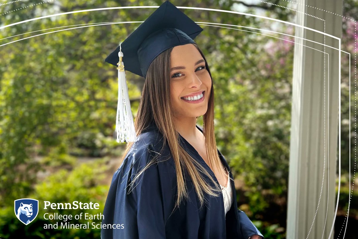 PSUEMS's tweet photo. Congrats to Abigail McCarthy who just graduated with a degree in @psumeteo After graduation, she will be working as a Catastrophe Risk Management Analyst at Guy Carpenter (subsidiary of Marsh McLennan) as part of their Global Advisory Leadership Team. #emsgrad #psu22 #psugrad https://t.co/CmstwUM7fx