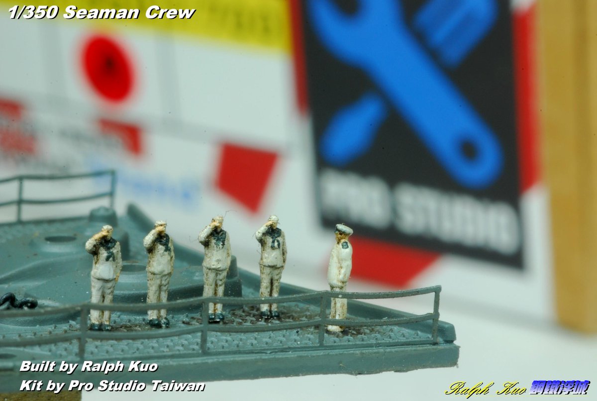 RalphKuo's tweet photo. 1/350水兵、軍官。
#鋼鐵浮城 #RalphKuo
#模改器研ProStudio
#700scale_350scale_200scale
#IJN #shipmodel #艦船模型 #figure #フィギュア https://t.co/vNWdBsfyhP