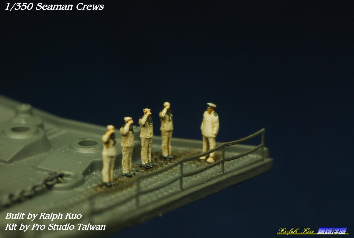 RalphKuo's tweet photo. 1/350水兵、軍官。
#鋼鐵浮城 #RalphKuo
#模改器研ProStudio
#700scale_350scale_200scale
#IJN #shipmodel #艦船模型 #figure #フィギュア https://t.co/vNWdBsfyhP