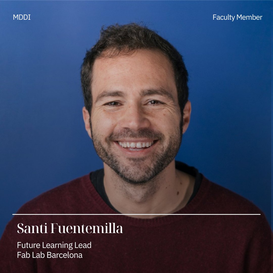 fabcityglobal's tweet photo. MDDI Presents ✨ The Faculty
Meet @SantiFu Learning Futures Lead at @fablabbcn and Ruby Reed Co-Founder at Advaya
💪💪Learn more about the program at https://t.co/dVfMD10Knf
💥Apply Now https://t.co/Or6gfgBPQC #FabCity #MDDI #DistributedDesign https://t.co/Y0673dtnyR