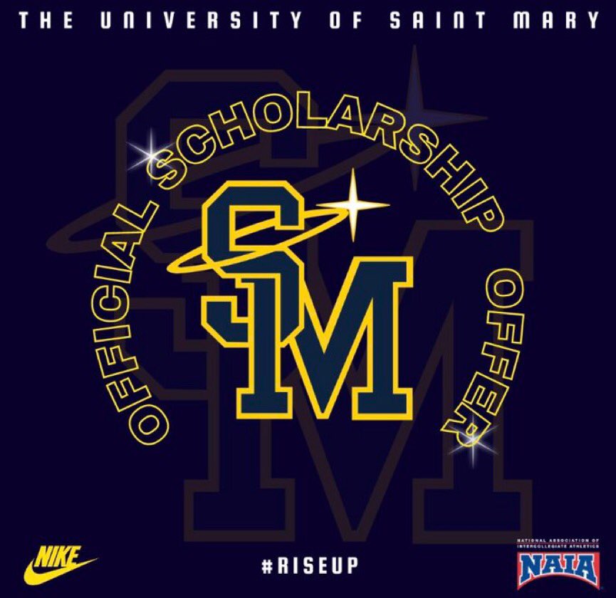 I am very excited to have received my  first offer to the University of Saint Mary! Thank you <a href="/CoachBrownUSM/">Troy Brown</a> <a href="/USM_basketball/">USM Hoops</a>