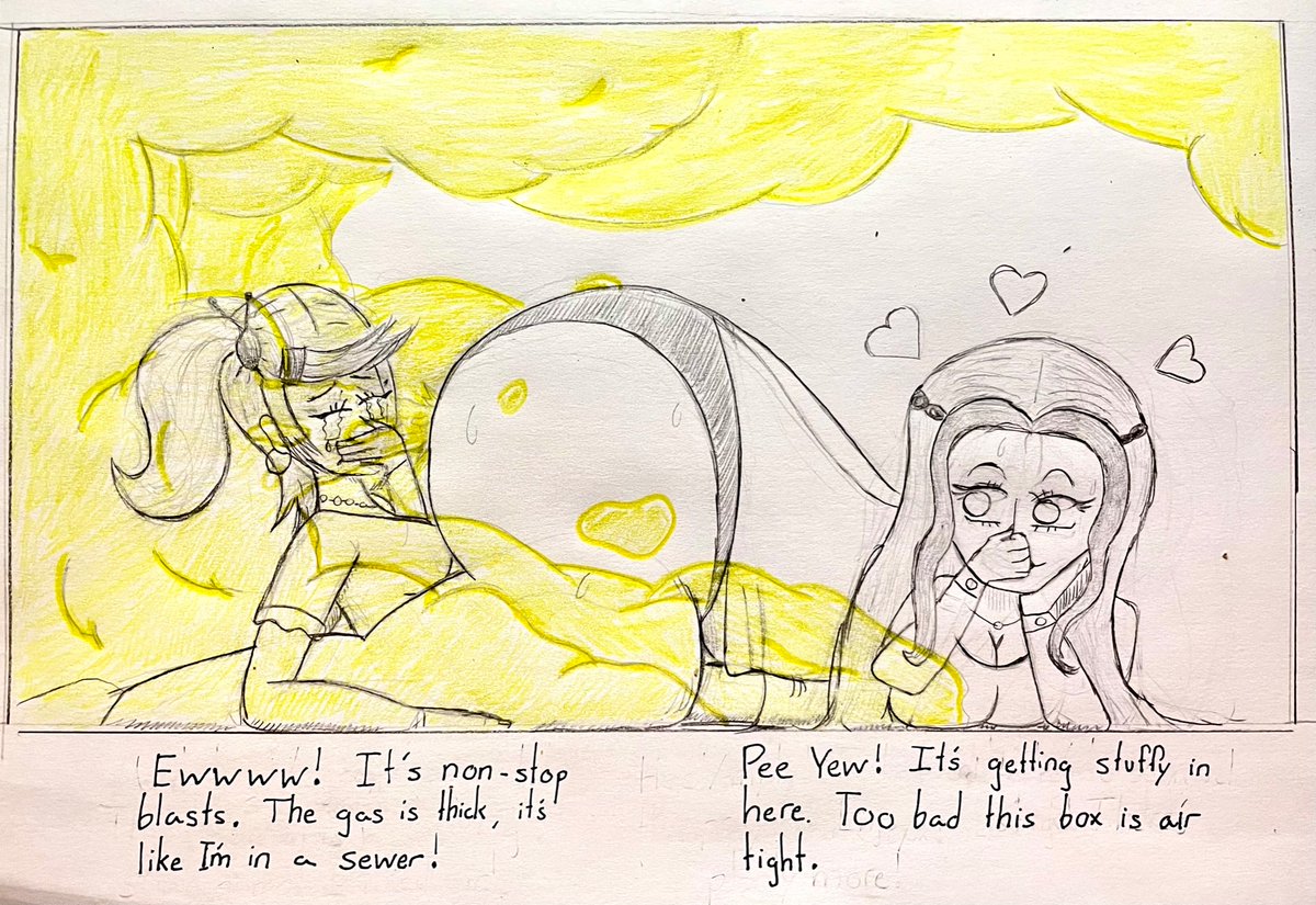 bma0182's tweet photo. Sarah getting gassed by generic female design number whatever. 
#girlfartart #eprocthophilia #girlfart #onara #fartfetish https://t.co/E1aXyqlCSo