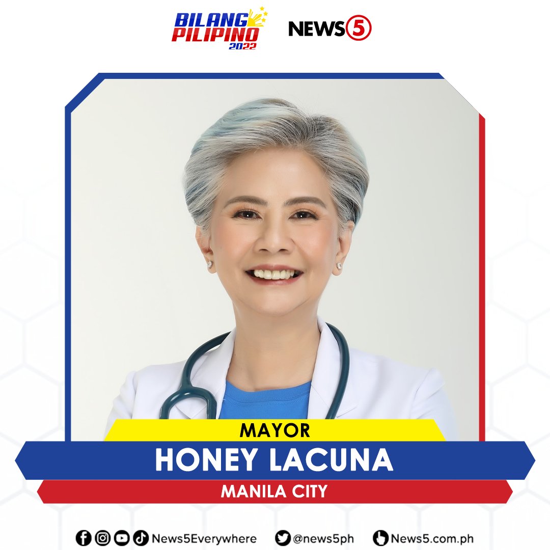 News5 on Twitter "Ipinroklama si Honey Lacuna bilang nanalo sa mayoral