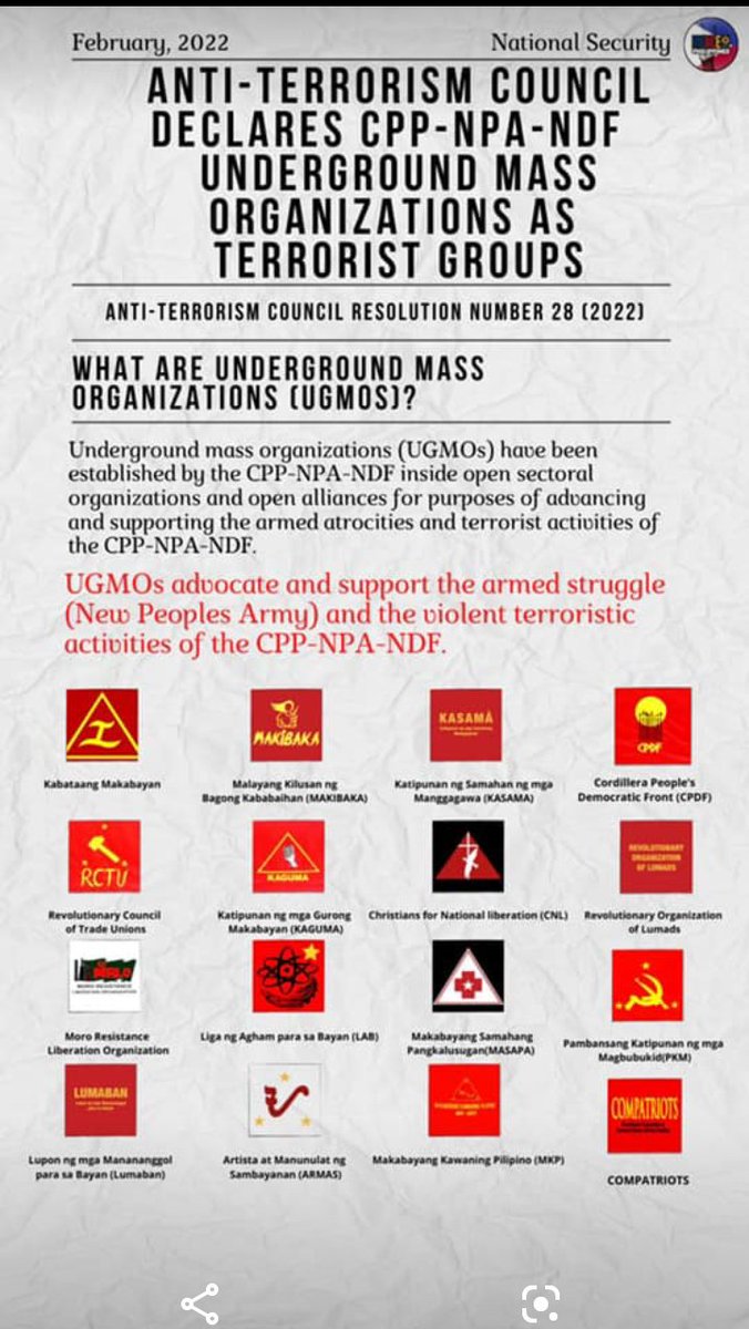 prog_pwrc's tweet photo. #phwaronterrorism
#terrorismwatch
#philsecure
#wellinformed
#notocppnpandf https://t.co/Q6mMcd7pyX