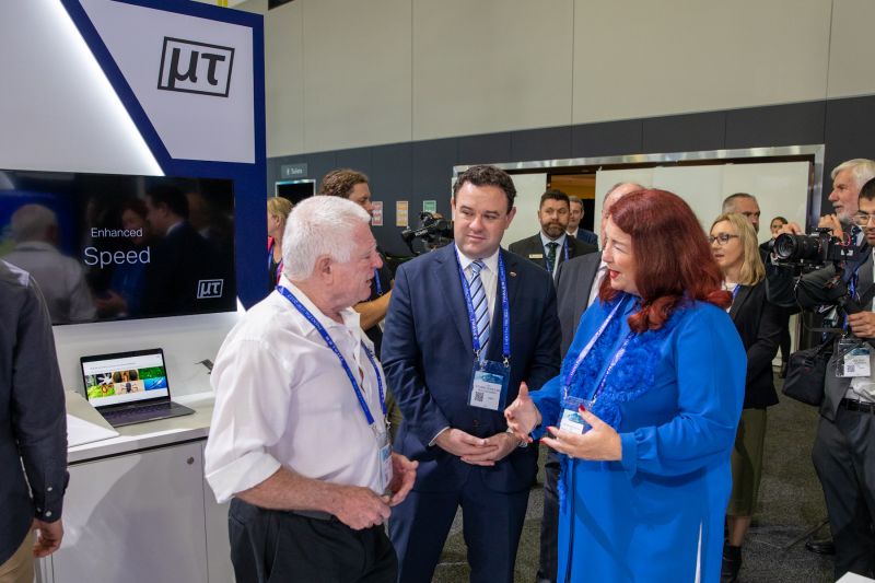 Federal Minister for Defence Industry, the Hon. Melissa Price MP <a href="/Melissa4Durack/">Melissa Price MP</a> , officially opened #IndoPacific2022 at the industry breakfast this morning and is now touring the exhibition floor with NSW Minister for Enterprise, Investment and Trade, the Hon. <a href="/stuartayresmp/">Stuart Ayres</a>.