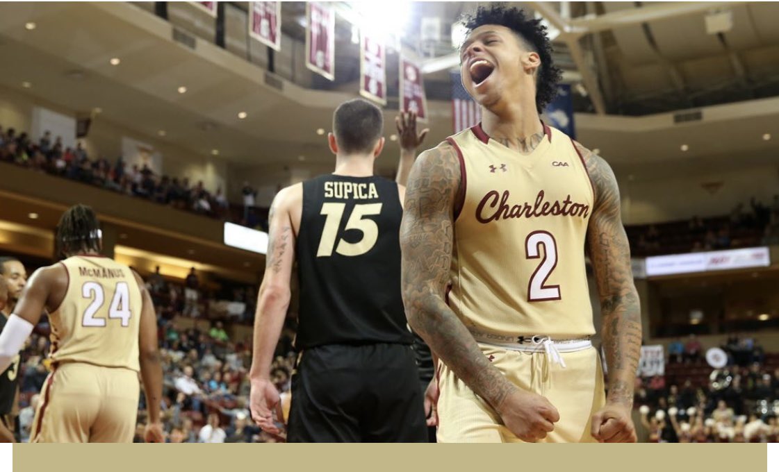 Blessed to receive a division 1 offer from the college of Charleston