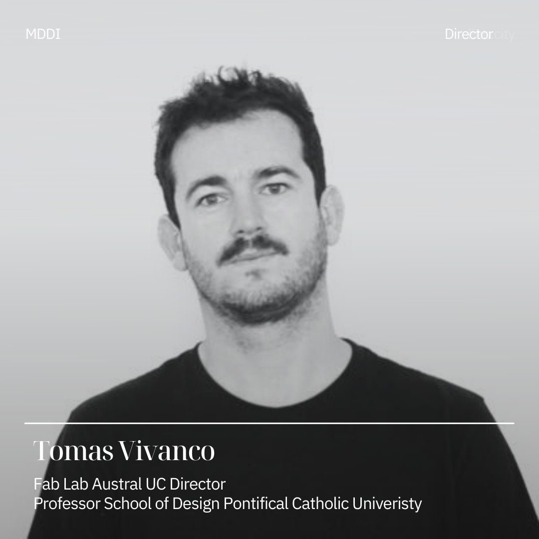 fabcityglobal's tweet photo. MDDI Presents ⚡The Directors
Meet @tomasdiez Fab City Foundation Founder and @tvivancol Professor @ucatolica_chile and Director @fablabAustral
💪💪Learn more about the program at https://t.co/dVfMD0J9vH 💥Apply Now https://t.co/Or6gfgTrfc #FabCity #MDDI #DistributedDesign https://t.co/nm2xKpQBeW