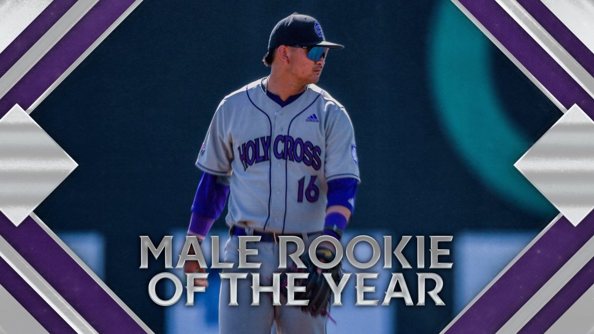 The #CrusaderAward for Male Rookie of the Year goes to . . . Nick Wang of <a href="/HCrossBaseball/">Holy Cross Baseball</a>!

#GoCrossGo