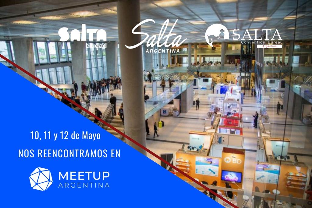 ¡ Nos reencontramos !

Del 10 al 12 de mayo #destinosalta en #meetupargentina !

Te esperamos en el @cec.bsas stand N°9