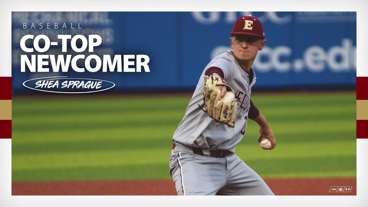 We had two Top Newcomers this year. The first is freshman Shea Sprague.

#phoenixrising #elonbaseball #ElonBanquet