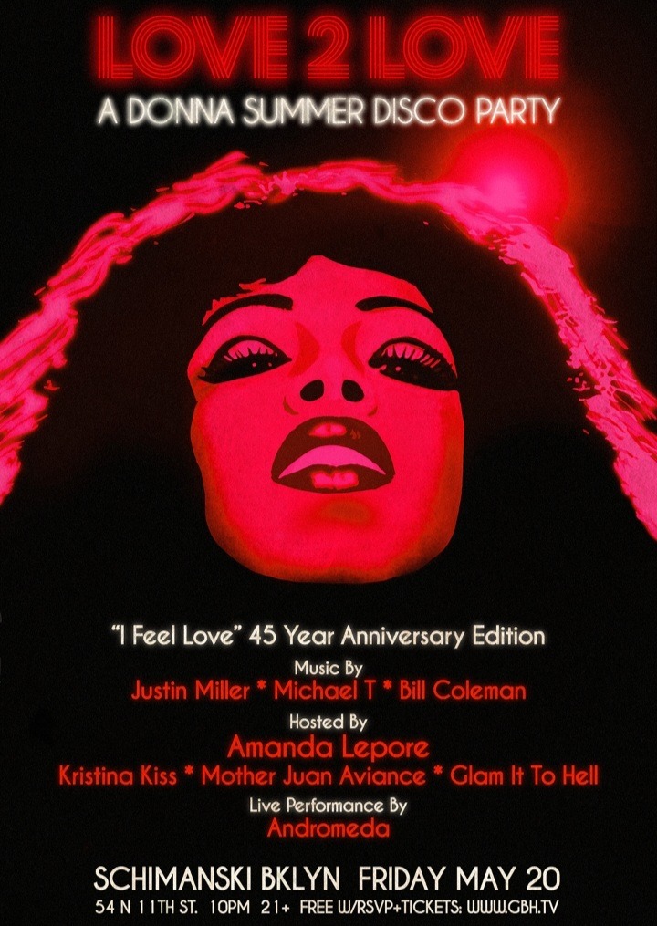 peacebisquit's tweet photo. 🫶🏽Summer Fever🟣🔥
FRI. 5/20💗LOVE 2 LOVE
-A Donna Summer Disco Party
@GBH_events Pres. 'I Feel Love' Edition
at @schimanskinyc
🔊w/ DJs #JustinMiller #MichaelT + @peacebisquit
*Host: @Amanda_Lepore #MotherJuanAviance💄
🌿Show #AndromedaKlein🎙️Event https://t.co/xWKm3FONKB 🎟️ https://t.co/MBpzWgBykG