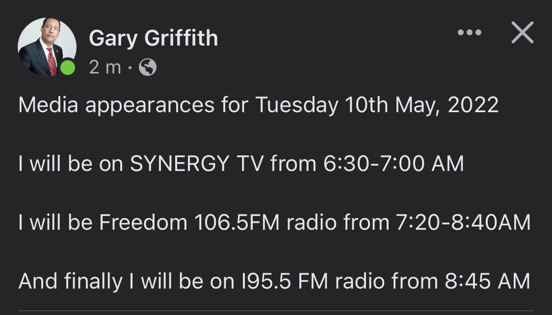 ntaistheway's tweet photo. #garygriffith #nta #ntaistheway #TrinidadandTobago https://t.co/FwqDwZREUS