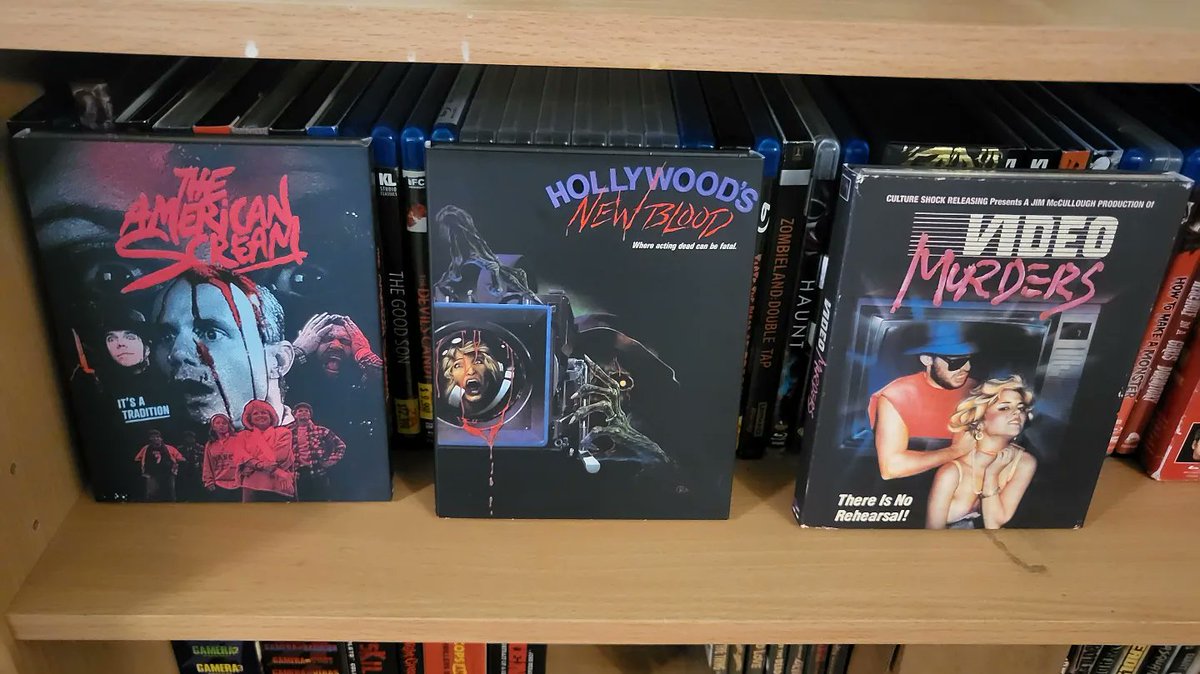 Jtmck284's tweet photo. New Pick-ups from @VinegarSyndrome and Amazon
#wickedworld #pathogen #stone #theamericanscream #slashdance #hollywoodsnewblood #videomurders #newpickups #bluraycollector #bluraycollection #moviecollector #moviecollection https://t.co/AdscPz3Qgh