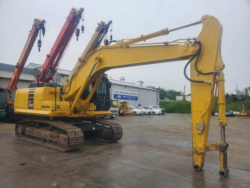 tokuworld7980's tweet photo. 【新規入荷機械のご案内】
＃0.7ｍ3　#ユンボ　#PC210-10　#コマツ　［BE2508］
#ユンボ在庫リスト：https://t.co/zMH9N0ySWp
#在庫リスト（Inventory list）：https://t.co/j5fnBsT913
#本機械の詳細：https://t.co/oK2Eze2rBe
＃YouTube(Pls subscribe!!) https://t.co/w1lKLQ2MyK https://t.co/OGuMn45oof