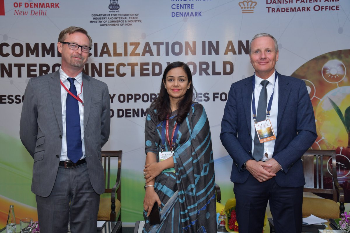 CIPAM_India's tweet photo. The beauty of the Indian Startup ecosystem is that more than 50 % of the startups are coming from the smaller towns of India like Bhopal, Guwahati &amp; the participation of women accounts for more than 40%: JS, @DPIITGoI  Shruti Singh

#IndoDenmark #LetsTalkIP https://t.co/8znQYyelWQ