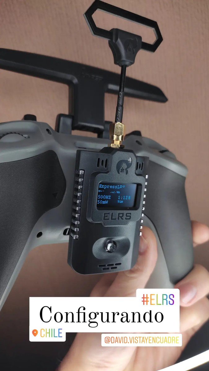 AudiovisualOjo's tweet photo. Ahora vamos configurando ✌🏻 #Chile #FPVChile #FPV #dronesfpv https://t.co/nLcVS22qPC