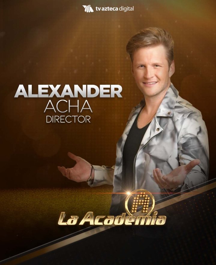Realiteros03's tweet photo. Co-conductora: #VanessaClaudio  HostDigital: #WilliamValdes Mentor:#Alekssyntek Director:#AlexanderAcha 
Próximamente por @AztecaUNO https://t.co/s17TVmDs0a