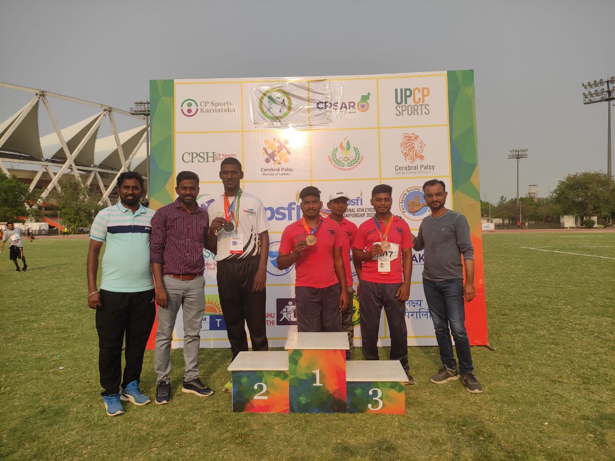 SiddheswaranK's tweet photo. cerebral palsy differently abled TN_ team players record breaking 10 medals winning in ATHLETICS CHAMPIONSHIP at delhi.we are waiting at chennai central.we want to meet our CM @SunTV @ThanthiTV @news7tamil @EngalCMStalin @Anbil_Mahesh @UUdanpirapu @Udhaystalin @SMeyyanathan https://t.co/q6rF9K7a8J