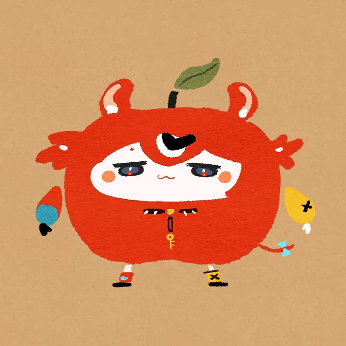 apple
#illustrayBAE 