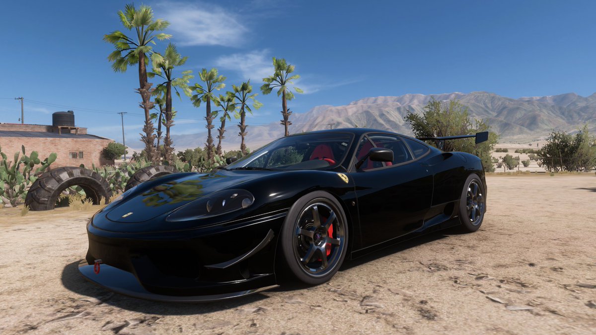 Trolplateado's tweet image. En negro mejor claramente y con mejoras.
#ForzaHorizon7 #Ferrari
