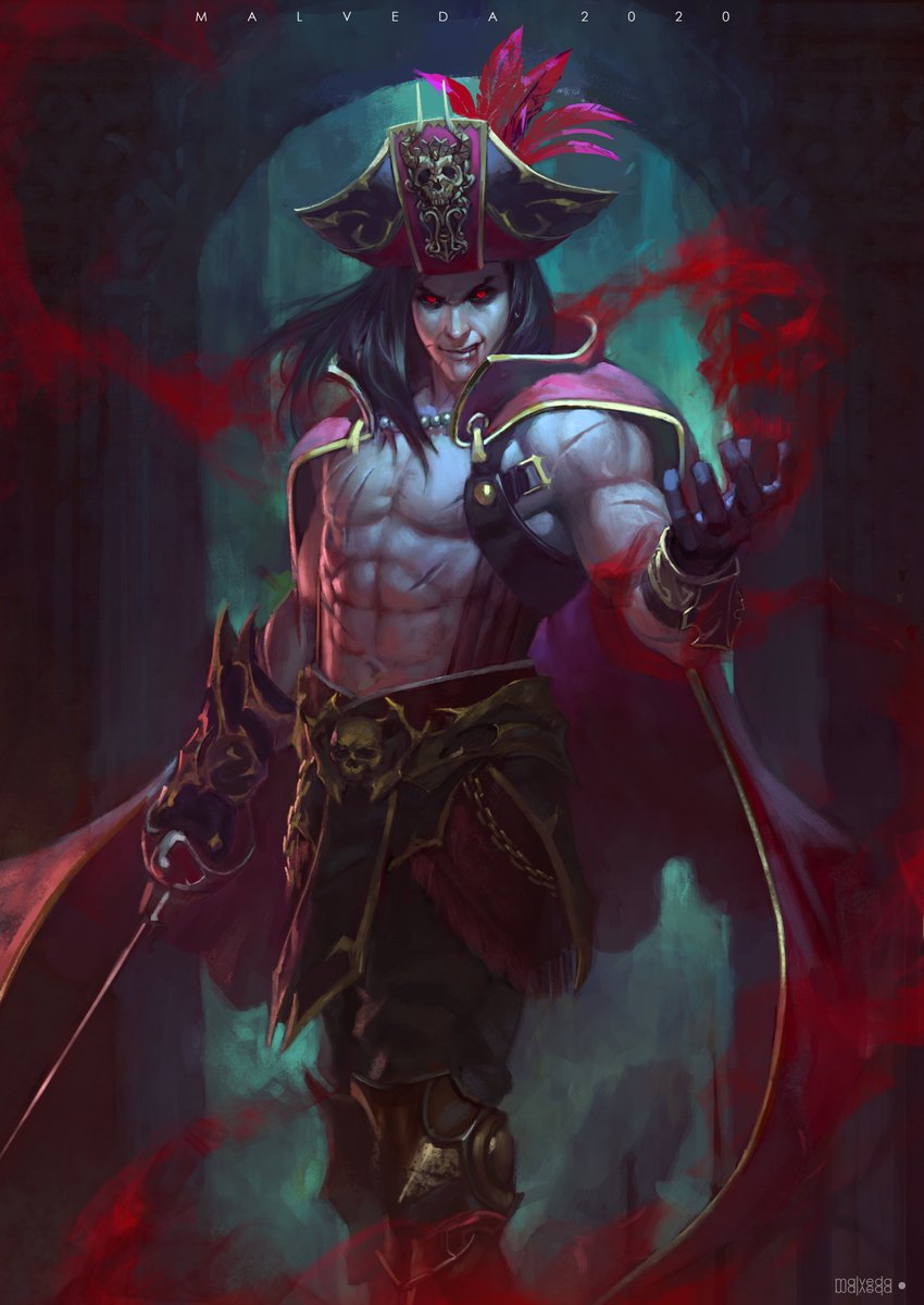 alexmalvedaart's tweet photo. Vile ⚔️

--
#customizedcharacter #gameart #fantasy #fictional #illustration https://t.co/YPh6oCKukV