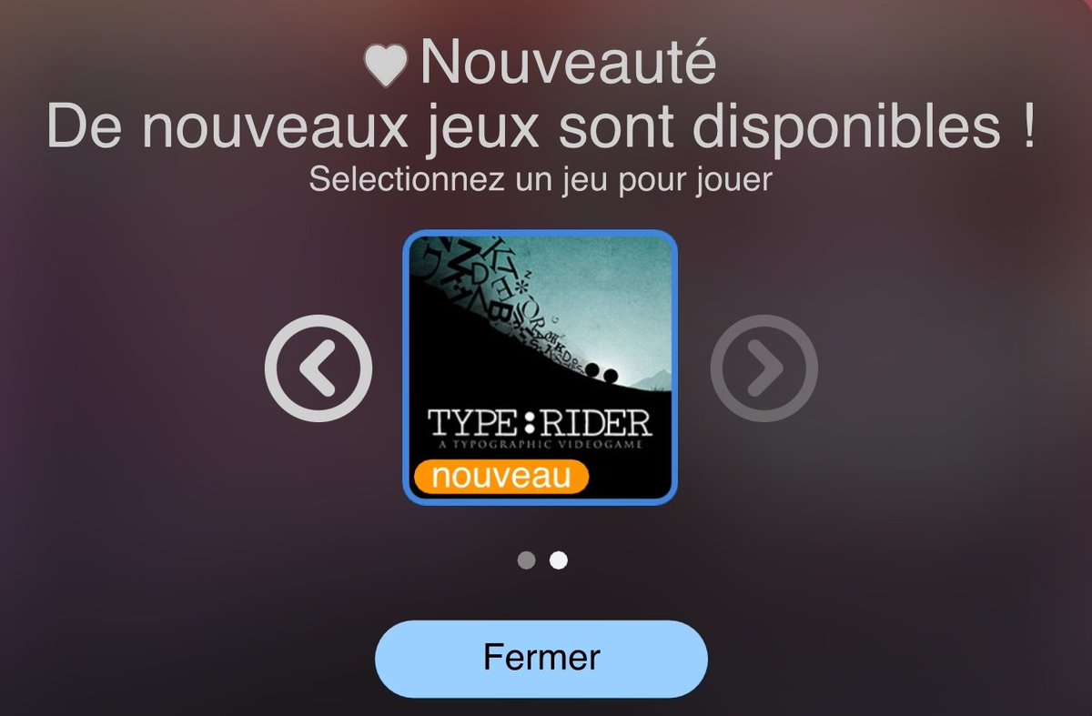 4 jeux ajoutés au catalogue de <a href="/pleio_games/">Pleio Games</a> le service grand public de <a href="/GamestreamPRO/">Gamestream</a>

↪️ Marsupilami
↪️Time Loader
↪️Toki
↪️Type:Rider