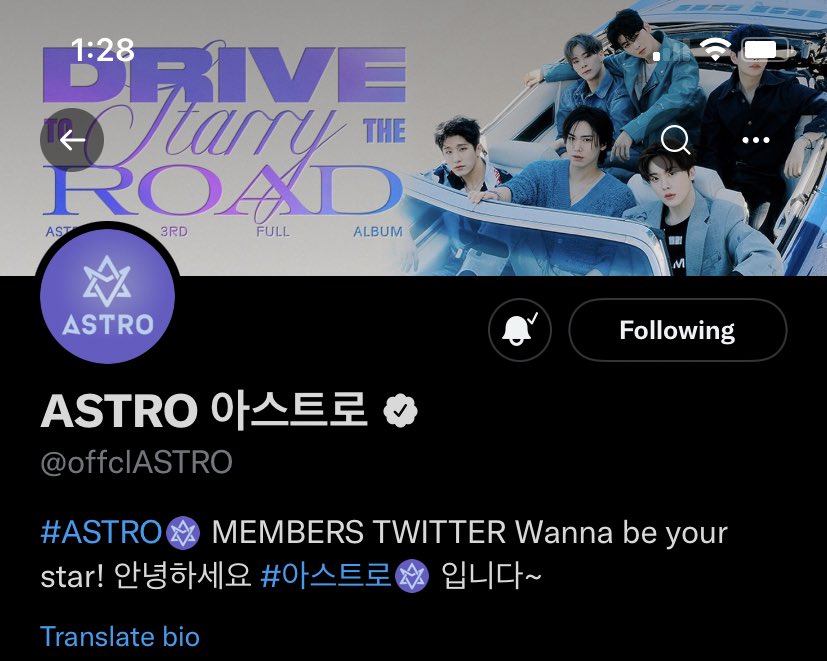 binanamiIk's tweet photo. Welcome to #Drive_to_the_Starry_Road era 🤍💜

#CandySugarPop  #아로하 #ASTRO  #아스트로 https://t.co/xbywjcce8J