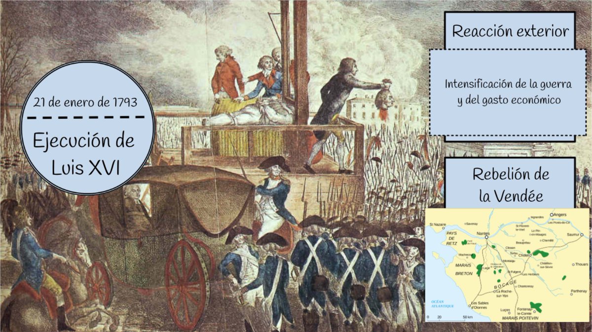 Hace tiempo subí a YouTube un vídeo donde se resume la Revolución Francesa 🎬

Si aún no lo has visto, te dejo aquí el enlace:

👉 youtu.be/ia-4go-uzyU

También dejo en esta publicación algunas de las diapositivas que, como animaciones 🧑‍🏫, han servido para ilustrar el vídeo.