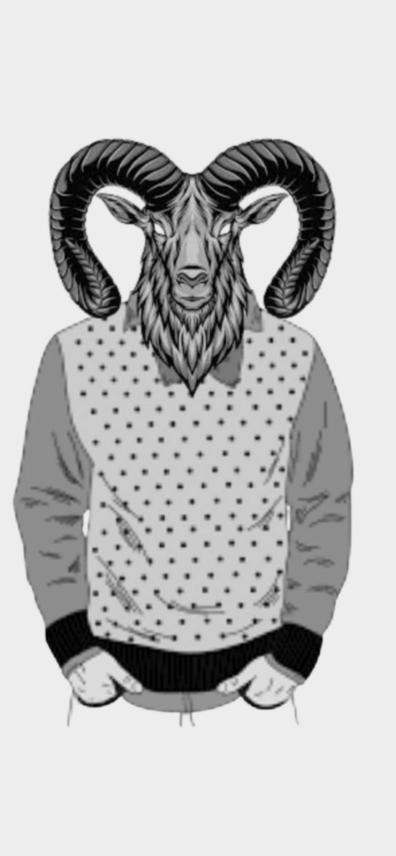 fiery2113's tweet photo. @GreatGoatsNFT Black n white version https://t.co/LH1obGrE9O
