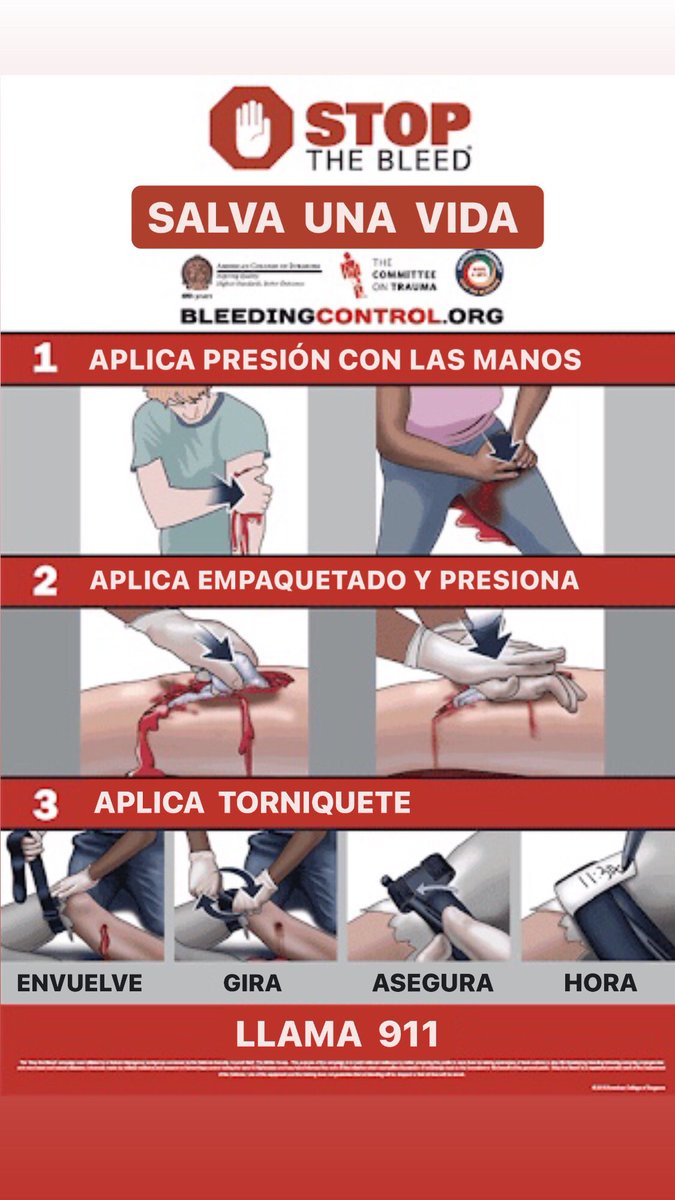 Kraygwerks's tweet photo. May. And the Stop the Bleed month.
________________________
Mayo.
Y el mes de la campaña, Deten la Hemorragia.
#StoptheBleed
#TacticalMedicine
#TREPH
#MedicinaTactica
https://t.co/ZHN1BreXUR
Spread the word https://t.co/mcfGok1xFy