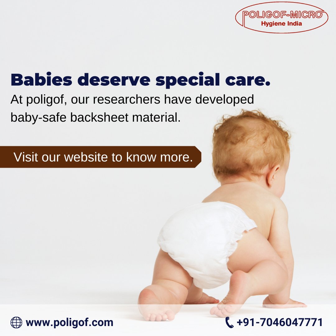 poligof's tweet photo. Visit our website to know more! 

https://t.co/f3AOwpiPcr

#poligof #nonwovenfabric #nonwovenindustries #diapers #hygiene #topsheet #backsheet  #healthcare #babyproducts #babyshop #babyblanket #babydiapers https://t.co/S1xIOb4s5p