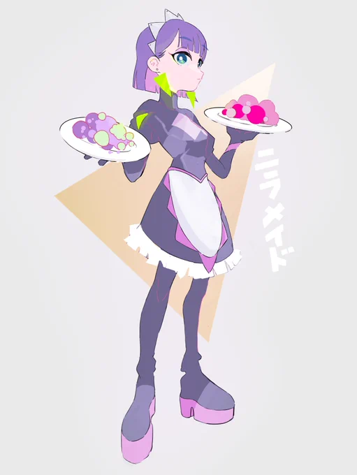 にらメイドよ永遠に
#メイドの日  #ずとまよファンアート 