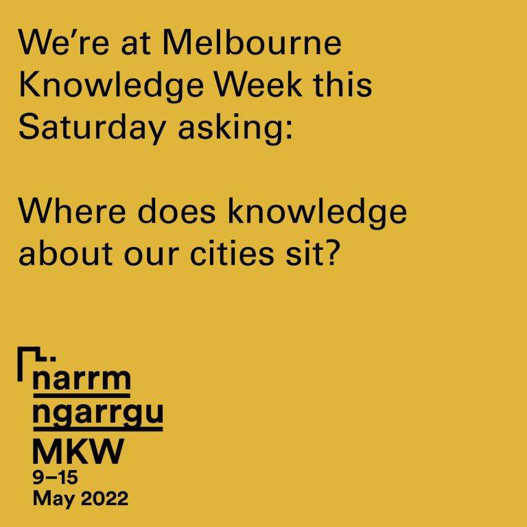Cities People Love (@citiesppllove) on Twitter photo Join us this weekend at our #MelbourneKnowledgeWeek event. Weāre bringing together voices from media, government, academia & community engagement in a collective conversation about the role of diversity and empathy in knowledge creation and decision making
mkw.melbourne.vic.gov.au/event/cities-p⦠Join us this weekend at our #MelbourneKnowledgeWeek event. Weāre bringing together voices from media, government, academia & community engagement in a collective conversation about the role of diversity and empathy in knowledge creation and decision making
mkw.melbourne.vic.gov.au/event/cities-pā¦